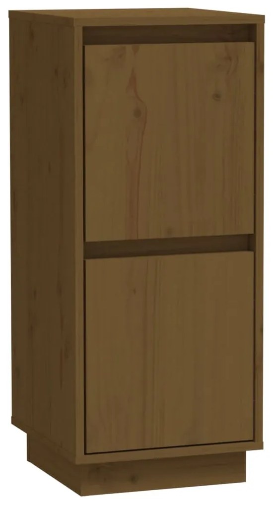 813386 vidaXL Servantă, maro miere, 31,5x34x75 cm, lemn masiv de pin