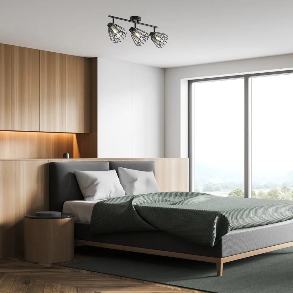 Plafoniera stil industrial Emerencia 3L