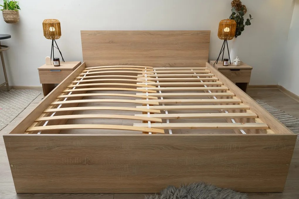 Somiera cu lamele curbate 120 x 200 cm