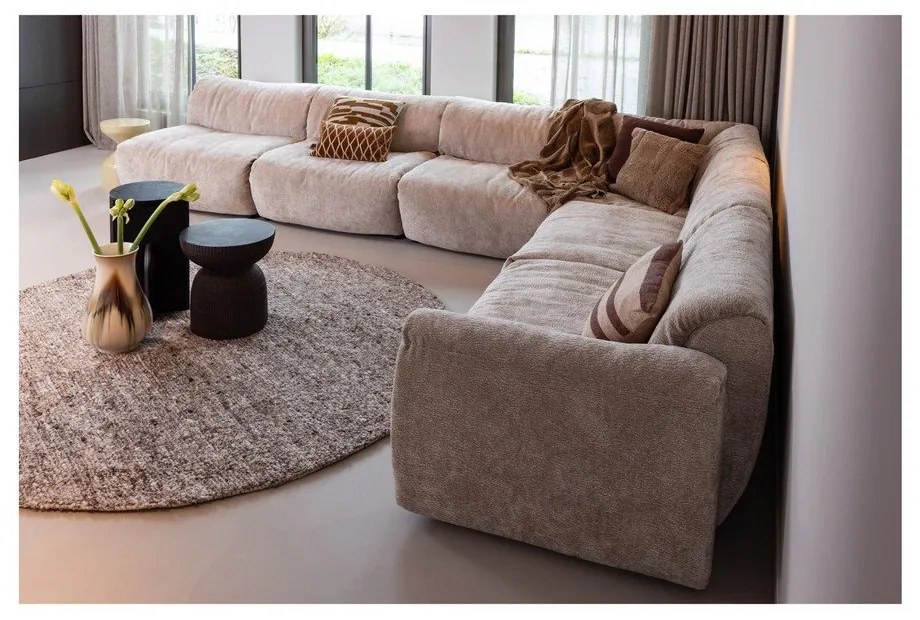 Măsuță auxiliară rotundă din lemn de acacia ø 30 cm Kioni – WOOOD