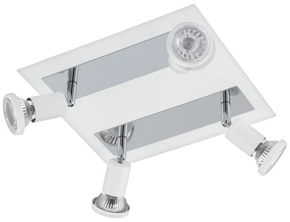 Eglo 94962 - LED Lampa spot SARRIA 4xGU10-LED/5W/230V