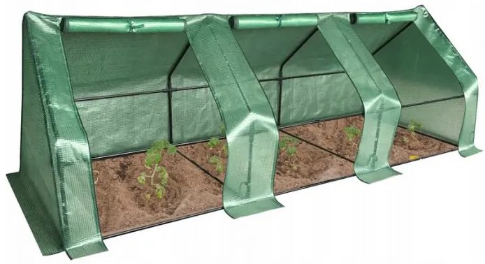 Recipient practic pentru grădină cu dimensiunile 95 x 95 x 295 cm