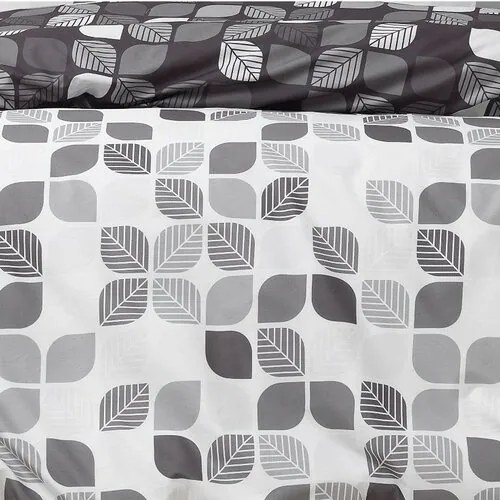 Lenjerie de pat din bumbac Bedtex Bunku V1 gri, 140 x 200 cm, 70 x 90 cm, 140 x 200 cm, 70 x 90 cm