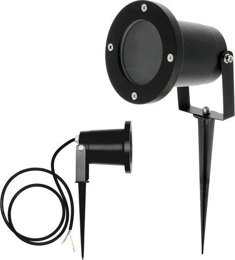 BRILAGI - Lampă de exterior TERRA 1xGU10/50W/230V IP65 neagră