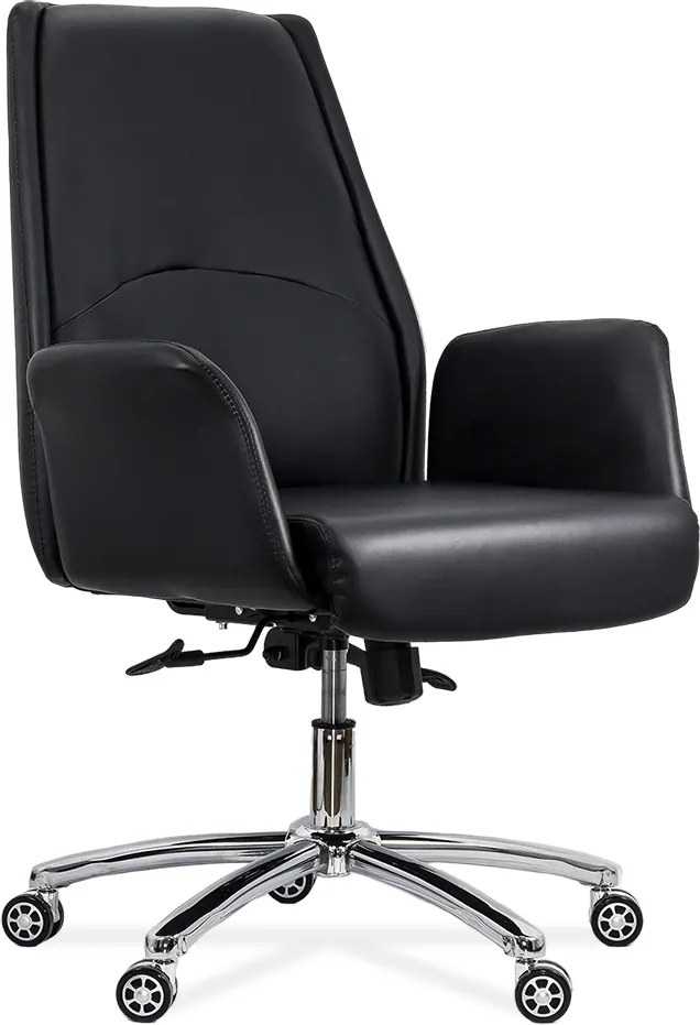 RESIGILAT - Scaun de birou REZISTENT 200 KG OFF 800 negru