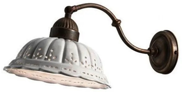 Aplica de perete rustic fabricat manual diam. 22cm Anita 061.18.OC