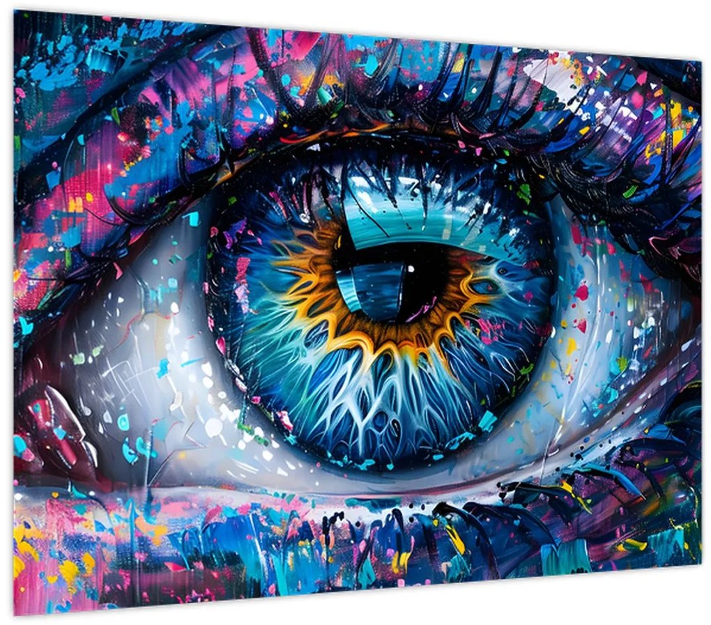 Tablou - Pictura ochilor (70x50 cm)
