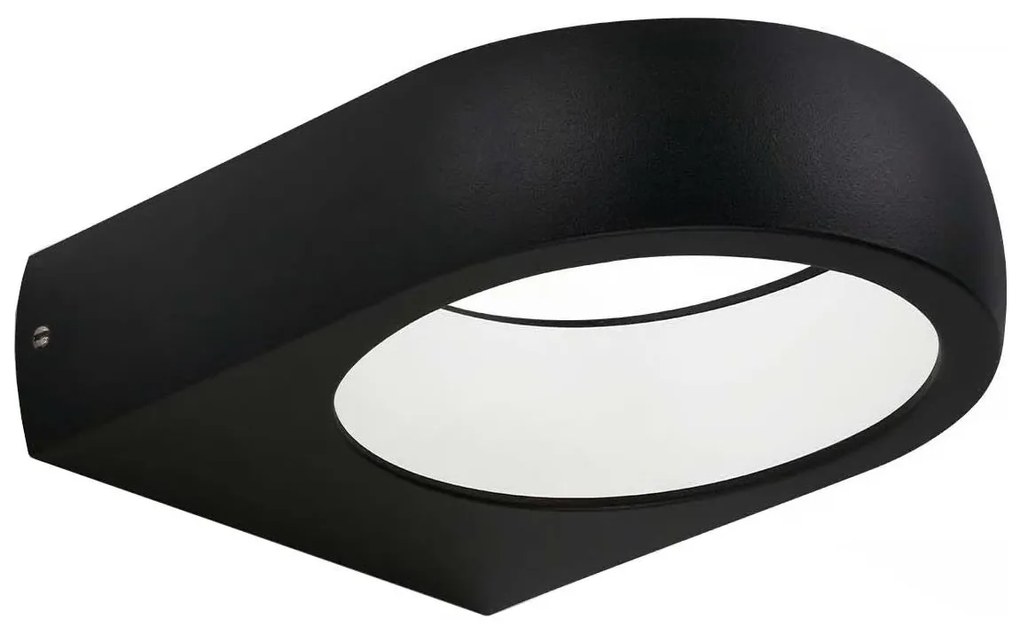 Telefunken 320205TF - Aplică LED de perete pentru exterior LED/7,5W/230V IP44 neagră