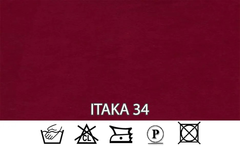 Pat matrimonial Boxspring 140 cm Flu Comfort (bordo) (cu saltea și sp. depozitare). 1055920
