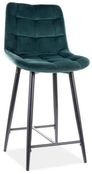 Scaun de bar Chic H-2 Verde – H92 cm