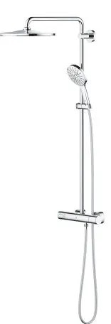 Grohe Rainshower set de dus perete cu termostat da StarLight Chrome 26647000