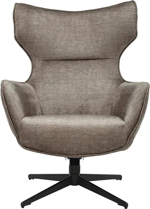 Fotoliu pivotant VOGUE catifea taupe