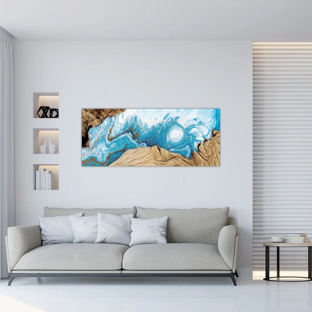 Tablou - Lemn (120x50 cm)