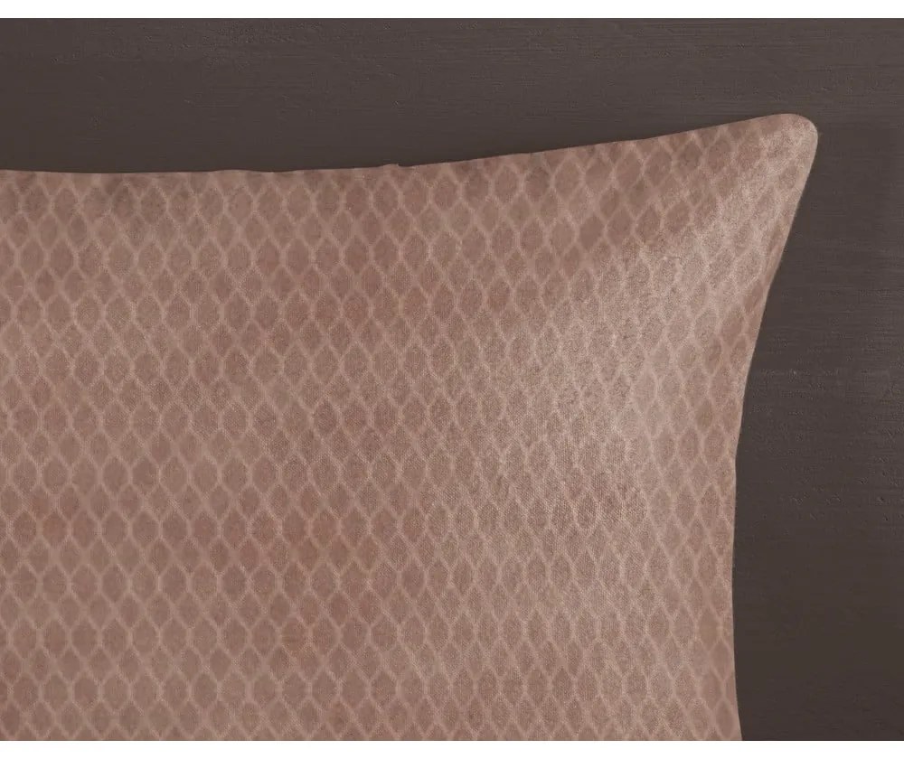 Lenjerie de pat maro din flanelă 140x200 cm – HIP