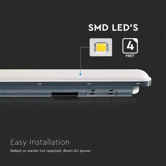Corp Led cu Senzor de Microunde, 36W, lumina neutra(4000K), 4320lm, IP65, V-TAC