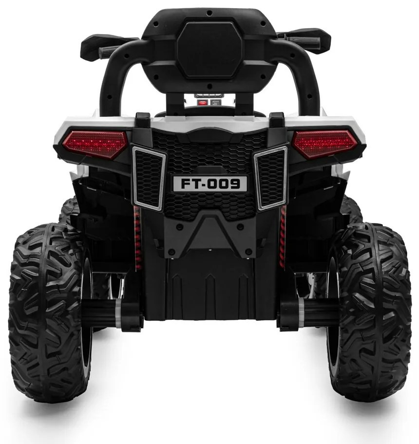 Quad electric Baby Mix Rave 4 x 4, alb
