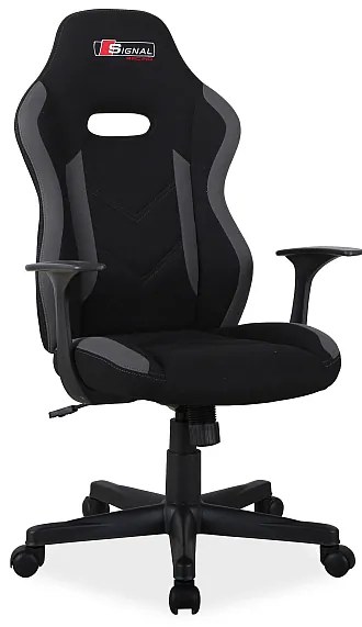 Fotoliu de birou Relly (gri + negru). Promo -6%. 1050650