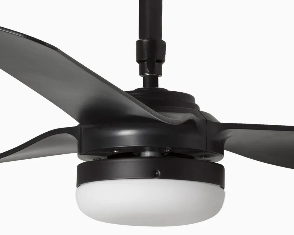 Lustra cu Ventilator si telecomanda PUNT M LED negru
