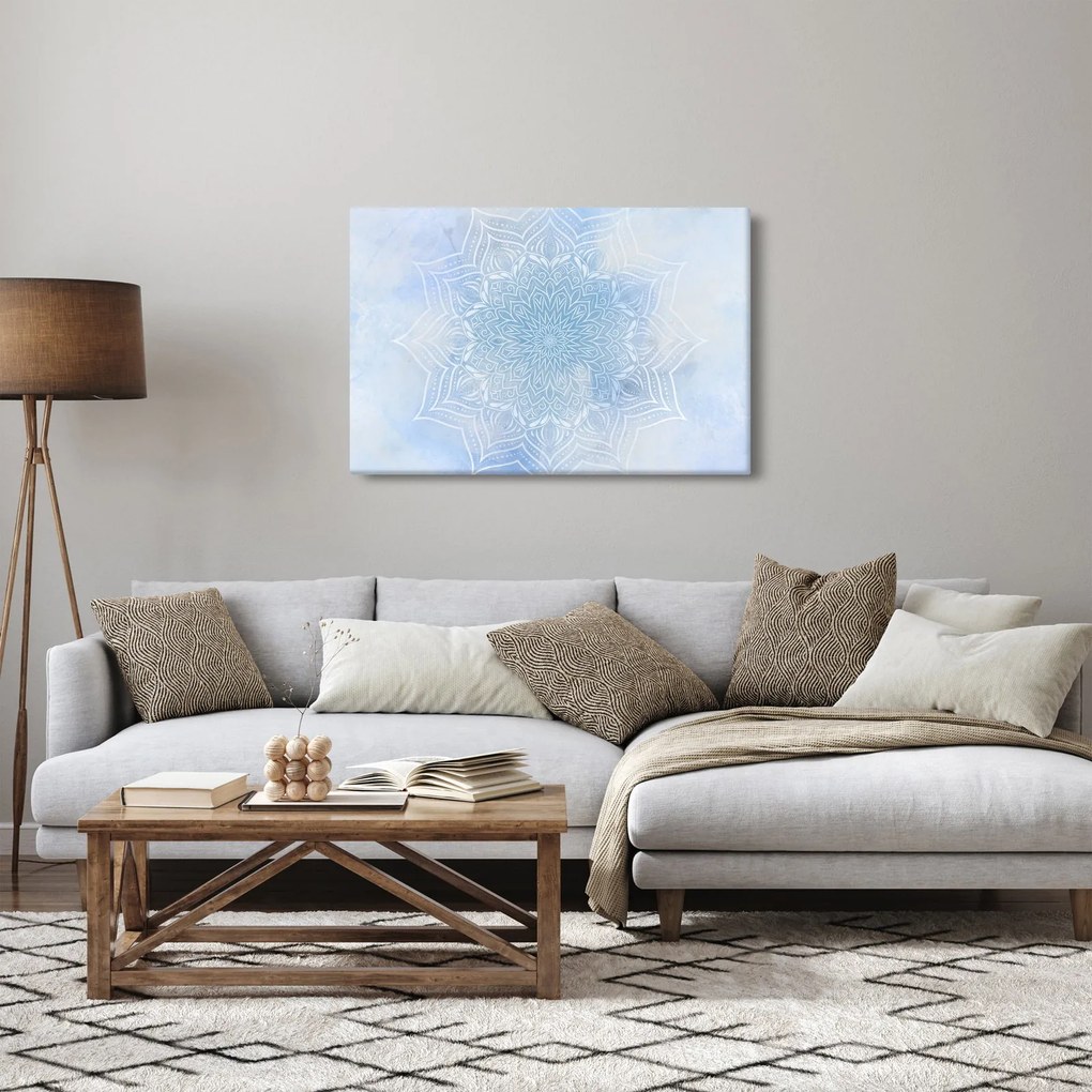 Tablou - mandala de iană (90x60 cm)