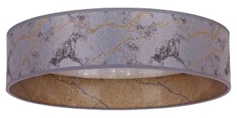 Plafonieră LED VELVET STAR LED/24W/230V d. 40 cm gri/aurie Brilagi