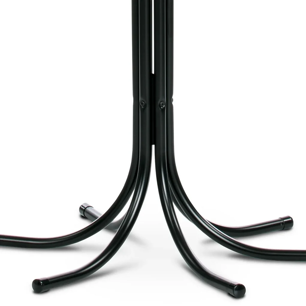 Cuier metalic Peg negru, 188 cm