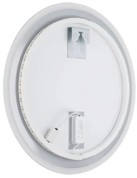 Oglindă LED dimabilă cu funcție de retroiluminare Globo 84033 RIVAS LED/10W/230V 4000K d. 55 cm