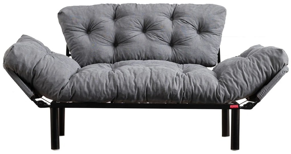 Canapea extensibila cu 2 Locuri Mocca, 155 x 85 x 73 cm