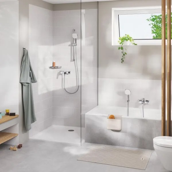GROHE Selection Cube 40809000 - Suport săpun din sârmă, 20 × 20 cm, crom lucios
