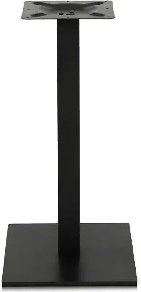 Picioare metalice pentru masa 80x80 cm,negru