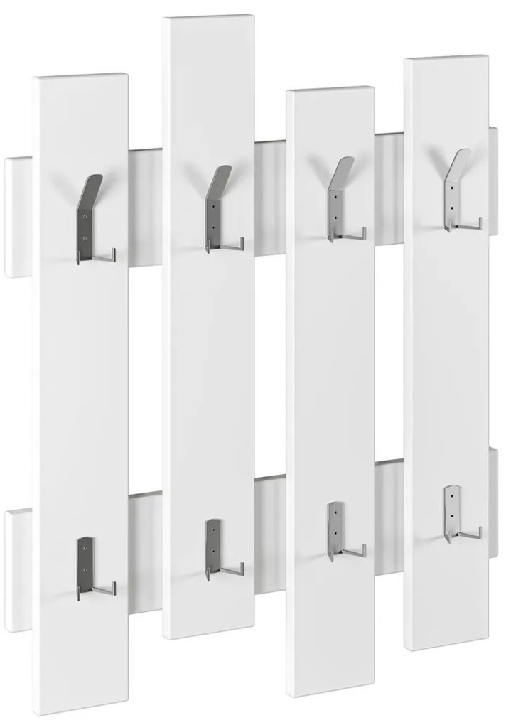 Cuier de perete Wave White