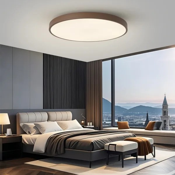 Brilagi-LED Corp de iluminat dimerizabil pentru piscină SMART LED/128W/230V, 100 cm, Wi-Fi Tuya+telecomandă, maro