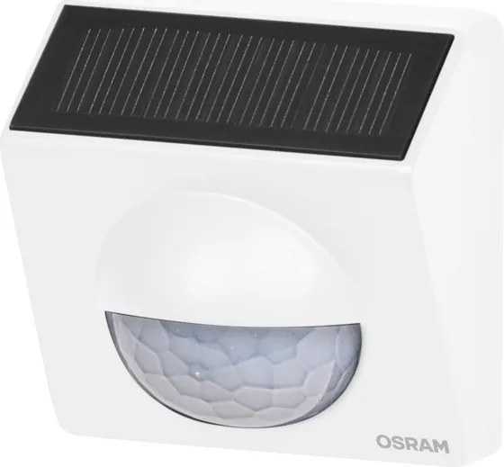 Osram - Senzor de mișcare solar SMART+ pentru exterior, 3,7 V, alb, IP65, Wi-Fi, 800 mAh