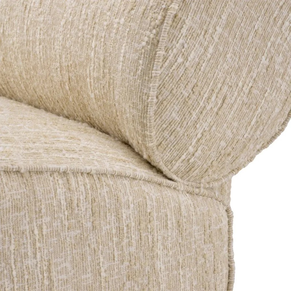 Fotoliu elegant design LUX Urbano, Boucle sonata cream