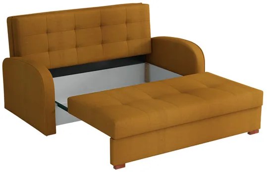 Canapea extensibilă Clovea Gold III (maro) (cu sp. depozitare). Promo -17%. 1105482