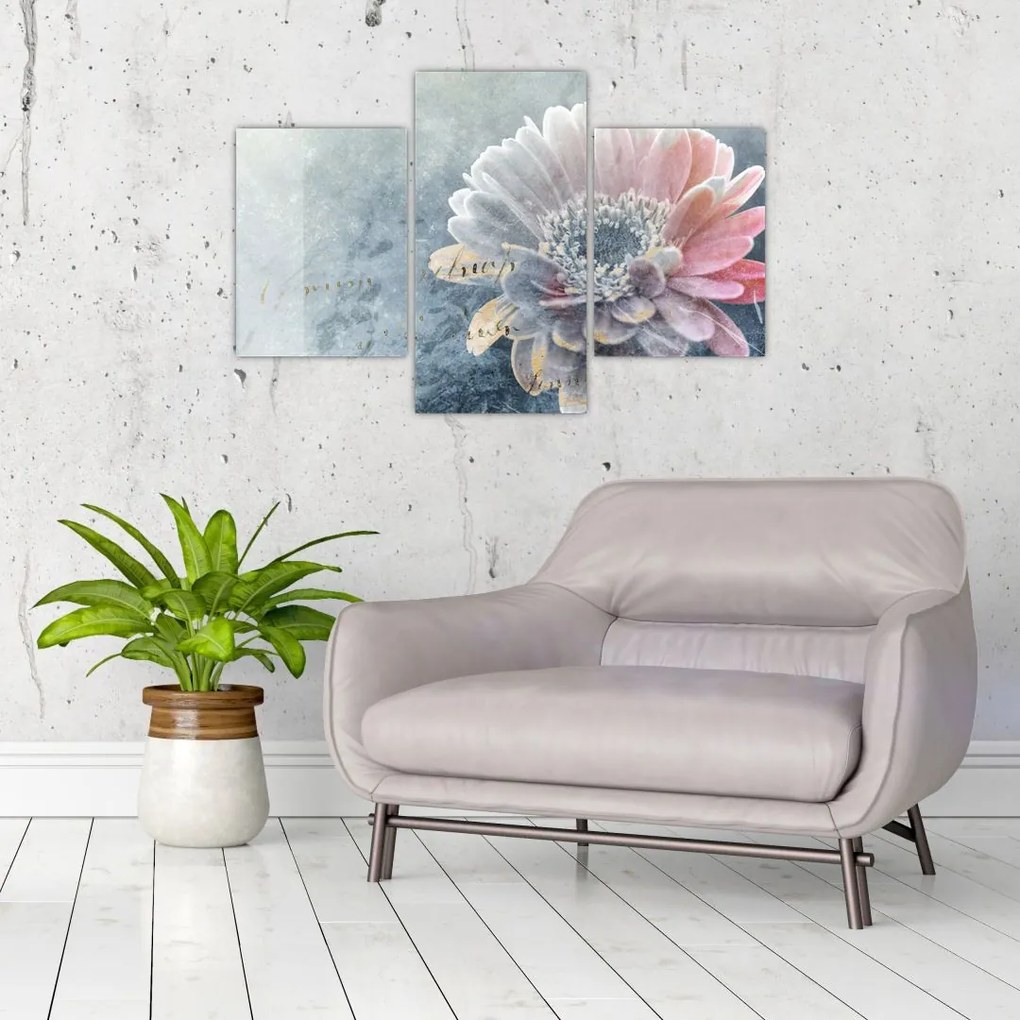 Tablou - Floare de iarnă (90x60 cm)