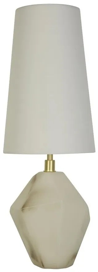 Veioza/Lampa de masa decorativa Apex alb