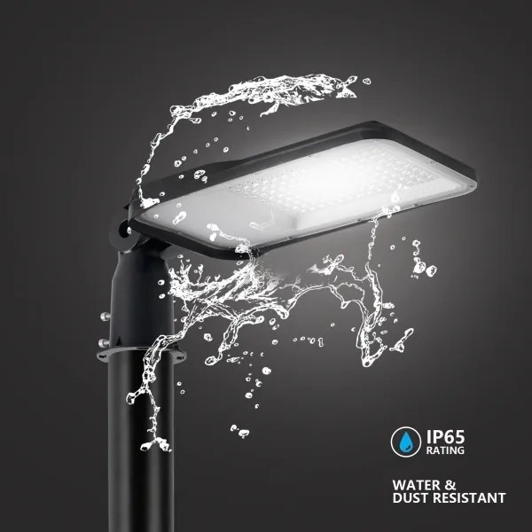 Lampă LED de exterior Brilagi cu stâlp și cablu de 3 m URBANLIGHT LED/100W/230V, negru, IP65