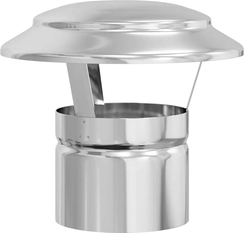 vidaXL Husă de ploaie pentru coș Argintiu 20 x 20 x 18 cm