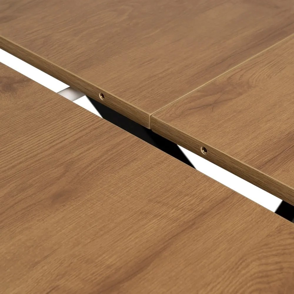 Masă de dining rotundă extensibilă cu blat suplimentar ø 120 cm Rocía – Ixia