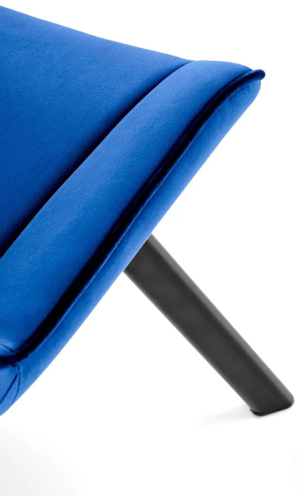 Scaun K520 velvet bleumarin