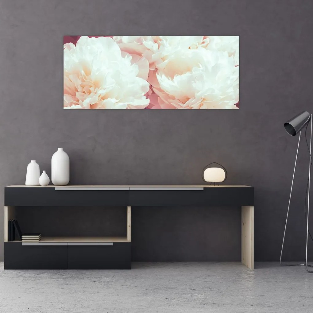 Tablou cu flori (120x50 cm)