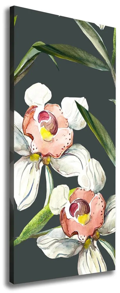 Tablou pe pânză canvas Model floral