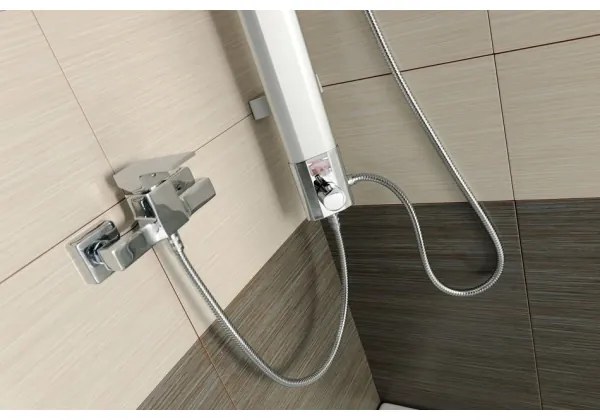 Set de duș Aqualine TOUR crom lucios