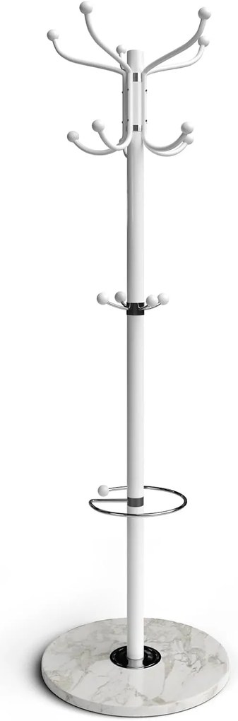 Deuba Umeraș cu suport - alb 173cm