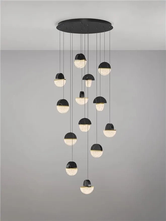 Lustra LED decorativa casa scarii 3000K DORIN