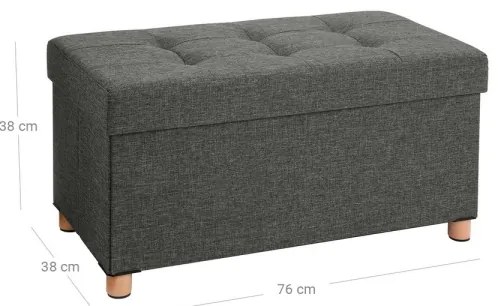 Bancă SULTAN gri închis