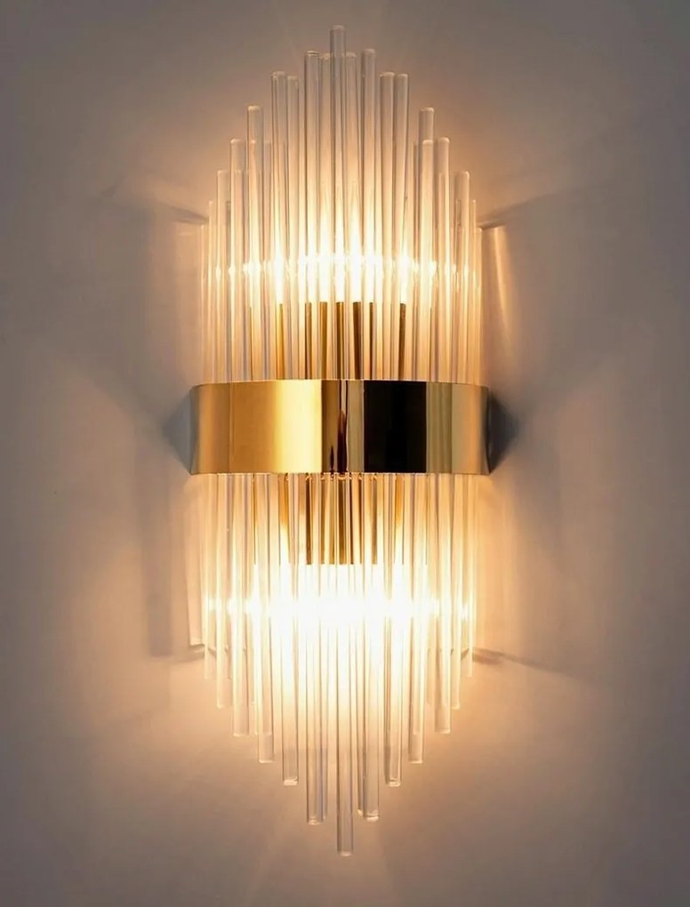 Aplica de perete design decorativ Imperial M auriu