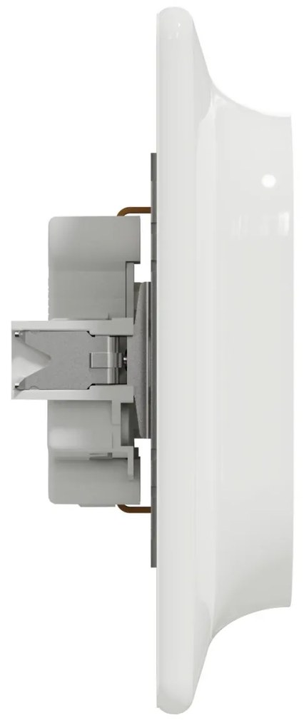 Priza dubla cu impamantare, 16A, IP20, Alb Schneider Sedna Design