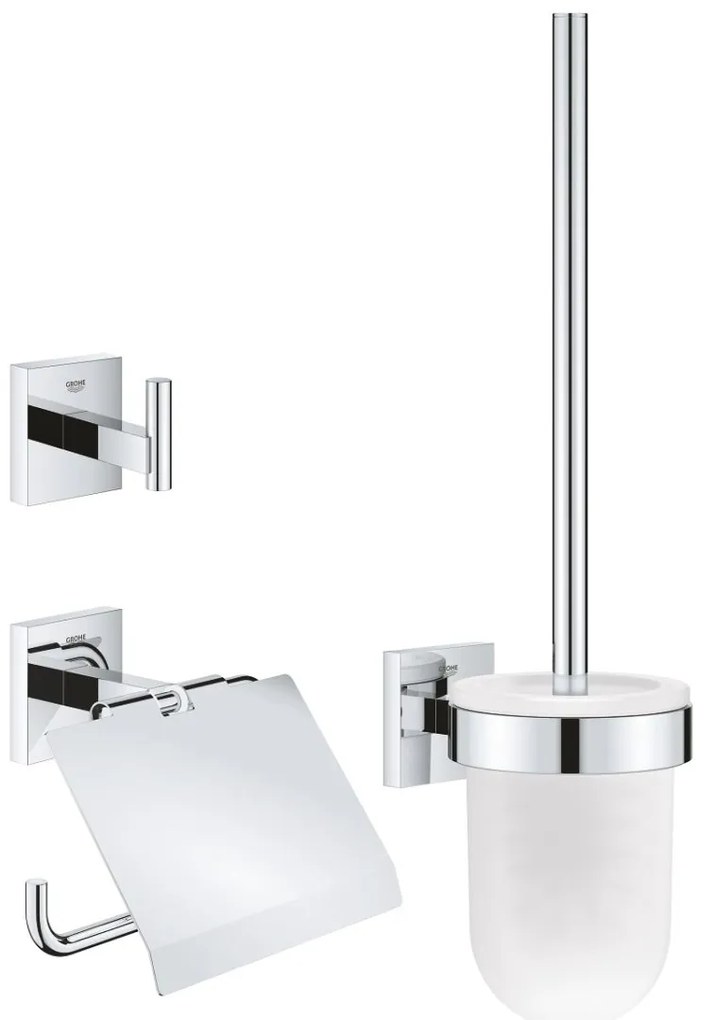 Grohe Start Cube set de accesorii 3 in 1 crom 41123000