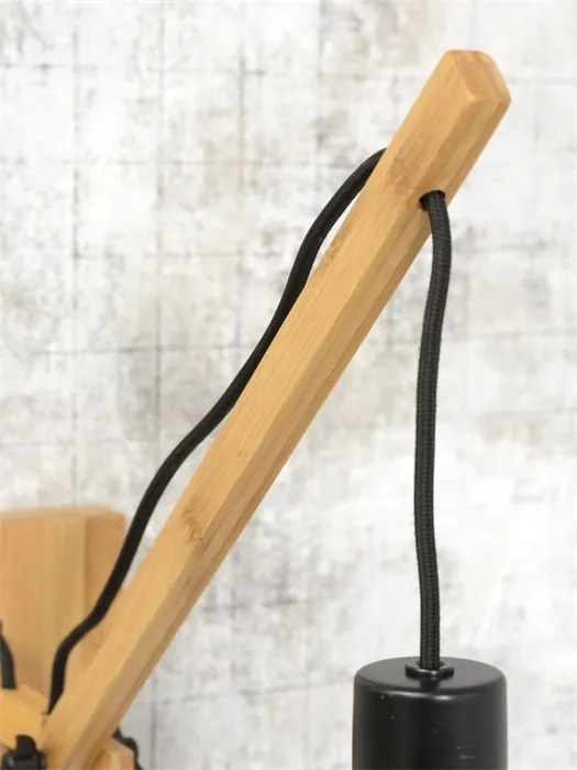 Aplica din bambus KALIMANTAN orizontal S natur, 44cm